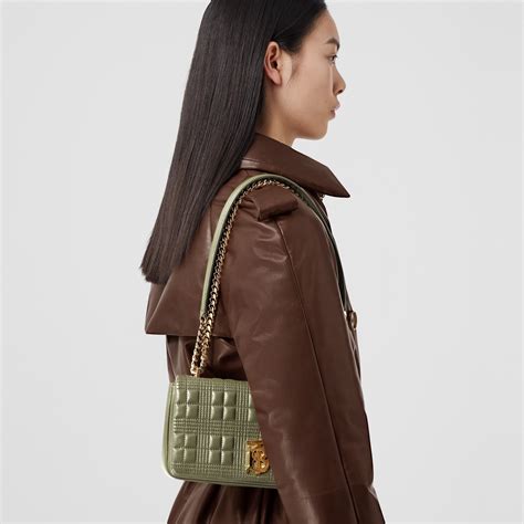 burberry lola bag green|burberry small quilted lola bag.